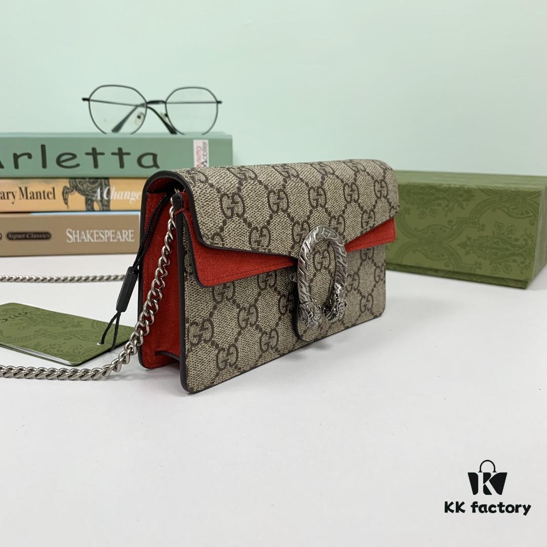 GUCCI Hot Sale, Authentic Quality, Top-Grade Original Order Item, Real Product Photos. Model No.: 476432 Coffee Red, Dimensions: 16.5 cm (W) x 10 cm (H) x 4.5 cm (D), In Stock Ready to Ship!