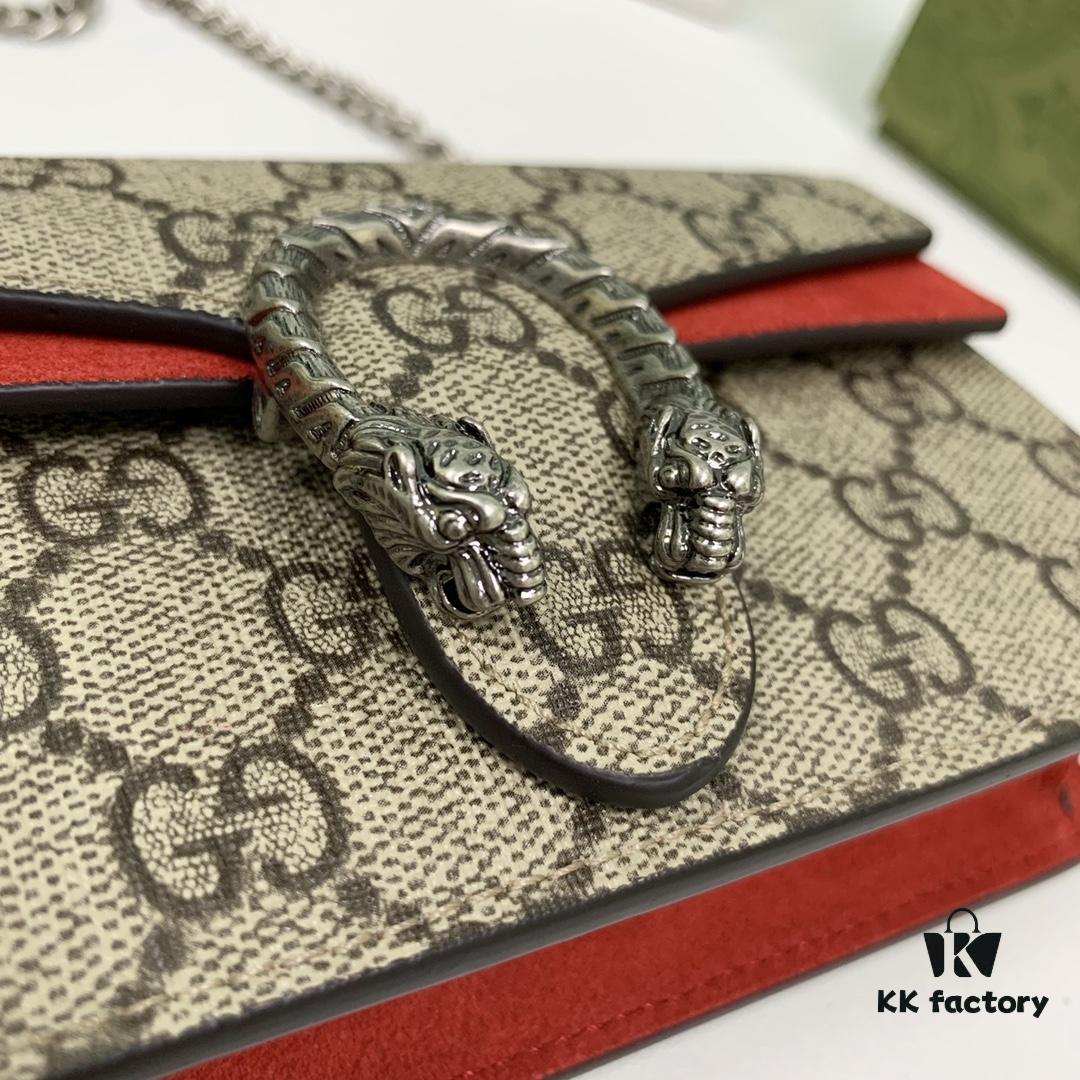 GUCCI Hot Sale, Authentic Quality, Top-Grade Original Order Item, Real Product Photos. Model No.: 476432 Coffee Red, Dimensions: 16.5 cm (W) x 10 cm (H) x 4.5 cm (D), In Stock Ready to Ship!