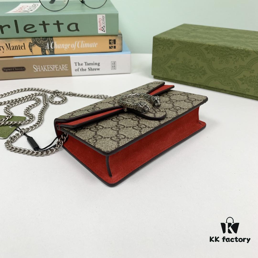 GUCCI Hot Sale, Authentic Quality, Top-Grade Original Order Item, Real Product Photos. Model No.: 476432 Coffee Red, Dimensions: 16.5 cm (W) x 10 cm (H) x 4.5 cm (D), In Stock Ready to Ship!