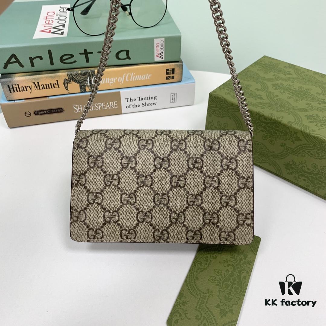 GUCCI Hot Item, Boutique Quality, Top-Tier Original Order Stock, Actual Product Photos. Model No.: 476432 Beige Khaki. Dimensions: 16.5 cm (W) x 10 cm (H) x 4.5 cm (D). In Stock and Ready to Ship!