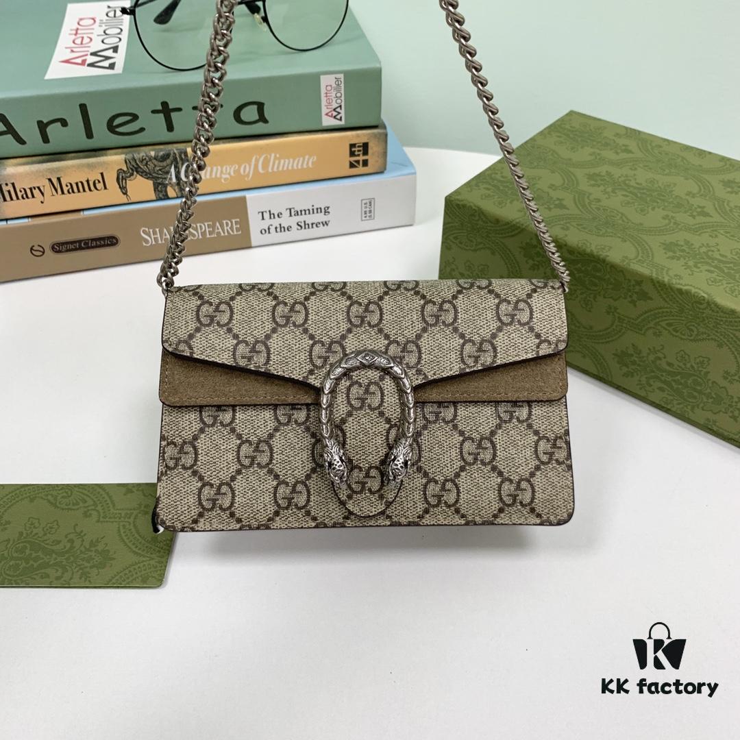 GUCCI Hot Item, Boutique Quality, Top-Tier Original Order Stock, Actual Product Photos. Model No.: 476432 Beige Khaki. Dimensions: 16.5 cm (W) x 10 cm (H) x 4.5 cm (D). In Stock and Ready to Ship!