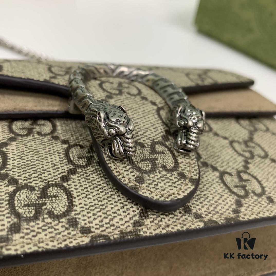 GUCCI Hot Item, Boutique Quality, Top-Tier Original Order Stock, Actual Product Photos. Model No.: 476432 Beige Khaki. Dimensions: 16.5 cm (W) x 10 cm (H) x 4.5 cm (D). In Stock and Ready to Ship!