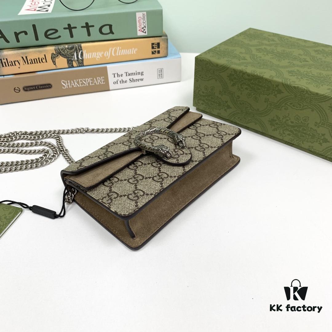 GUCCI Hot Item, Boutique Quality, Top-Tier Original Order Stock, Actual Product Photos. Model No.: 476432 Beige Khaki. Dimensions: 16.5 cm (W) x 10 cm (H) x 4.5 cm (D). In Stock and Ready to Ship!