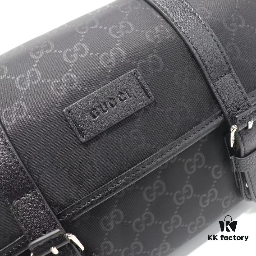 GUCCI New Arrival Cabinet Quality, Top Original Single Item, Real Product Photos, Model No.: 510335 Embossed Cloth, Size 27x20x12cm Ready Stock