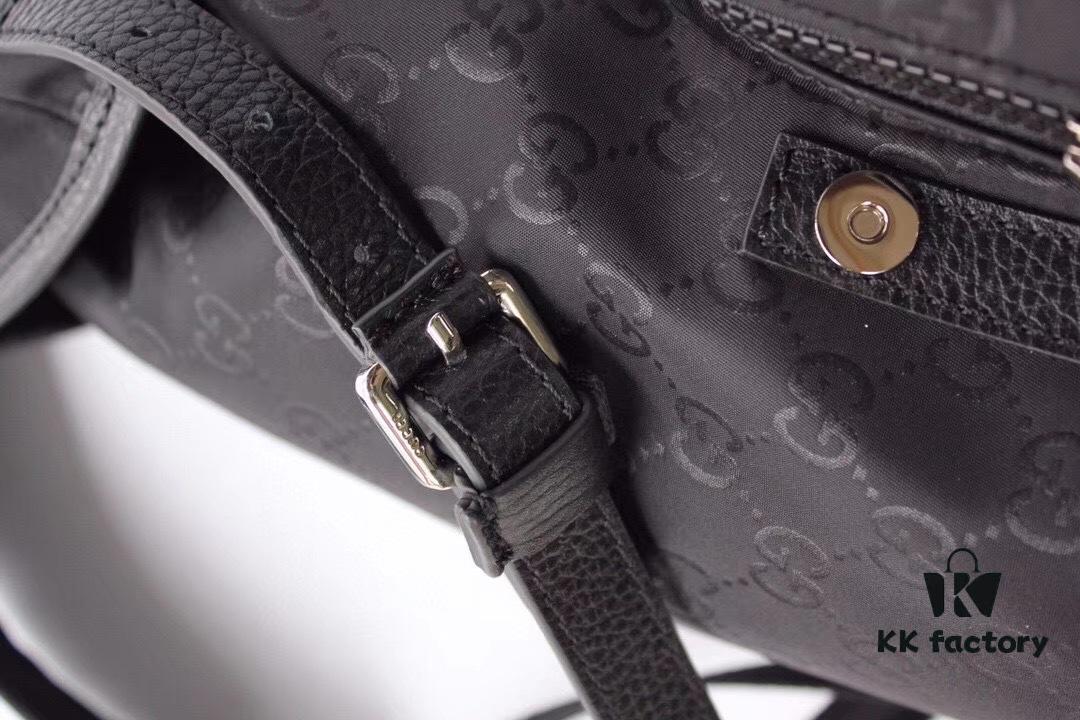 GUCCI New Arrival Cabinet Quality, Top Original Single Item, Actual Photos! Model No. 510336 Embossed Fabric, Size: 25cm W x 38cm H x 17cm D, In Stock Ready to Ship