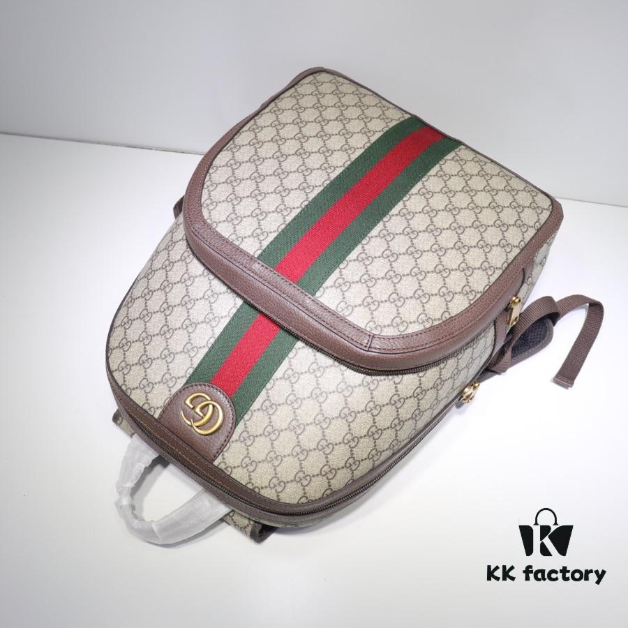 GUCCI New Arrival Cabinet Quality, Top Original Single Item, Real Photos! Model No. 547967 Brown, Size: 32cm (W) x 40.5cm (H) x 14.5cm (Side Width), In Stock and Ready to Ship