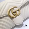 GUCCI Latest Bestseller, Authentic Quality, Top-Tier Original Order Item, Real Product Photos, Model No.: 443497 White, Size: 26cm W x 15cm H x 7cm Side Width, In Stock for Immediate Shipment