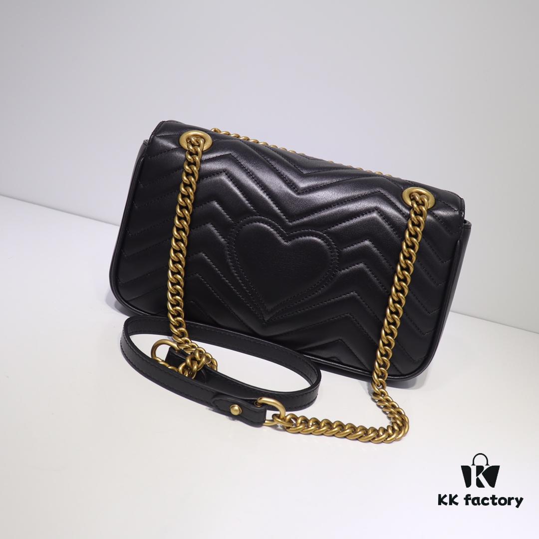 GUCCI New Arrival High-Quality Authentic Stock, Item No. 443497 in Grey, Size: W26x15.5x6cm