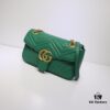 GUCCI New Arrival High-Quality Authentic Stock, Top-Tier Original Order Item, Real Photo Shown, Model No.: 443497 Green, Size: W26x15.5x6cm, Ready Stock (Upgraded Quality)
