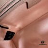 GUCCI New Arrival Cabinet Quality, Top Original Single Item, Real Photo, Model No. 443497 Pink with Pink Hardware, Size: W26 x H15.5 x D6cm, In Stock
