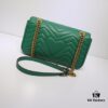 GUCCI New Arrival High-Quality Authentic Stock, Top-Tier Original Order Item, Real Photo Shown, Model No.: 443497 Green, Size: W26x15.5x6cm, Ready Stock (Upgraded Quality)