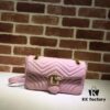 GUCCI New Arrival Cabinet Quality, Top Original Single Item, Real Photo, Model No. 443497 Light Pink, Size: W26x15.5x6cm, In Stock