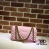 GUCCI New Arrival Cabinet Quality, Top Original Single Item, Real Photo, Model No. 443497 Light Pink, Size: W26x15.5x6cm, In Stock