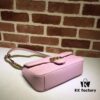 GUCCI New Arrival Cabinet Quality, Top Original Single Item, Real Photo, Model No. 443497 Light Pink, Size: W26x15.5x6cm, In Stock