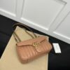 GUCCI Counter Quality, Top Original Single Item, Actual Photos! Model No. 443497 Light Orange, Size: 26cm W x 15cm H x 7cm Side Width, In Stock Ready to Ship