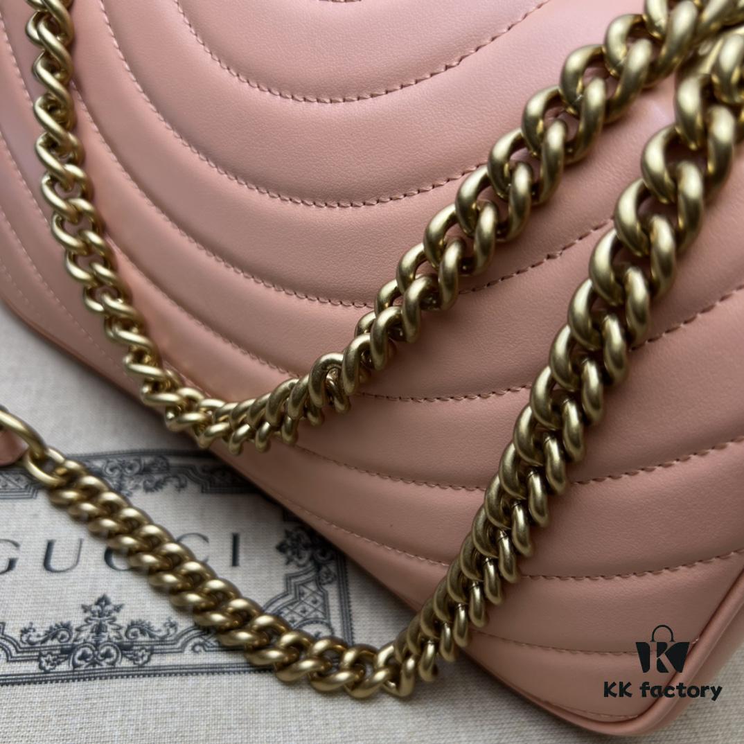 GUCCI Counter Quality, Top Original Single Item, Actual Photos! Model No. 443497 Orange, Size: 26 x 15 x 7 cm