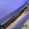 GUCCI Counter Quality, Top Original Single Item, Real Photo! Model No. 443497 Light Purple, Size: 26cm (W) x 15cm (H) x 7cm (Side Width), In Stock