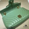 GUCCI Counter Quality, Top Original Single Item, Actual Photos! Model No. 443497 Light Green, Size: 26cm W x 15cm H x 7cm Side Width, In Stock and Ready to Ship