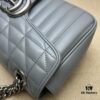 GUCCI New Arrival Cabinet Quality, Top Original Single Item, Actual Photos, Model No. 443497 Gray Checkered, Size: W26x15.5x6cm, In Stock Ready to Ship