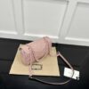 GUCCI New Arrival Cabinet Quality, Top Original Single Item, Real Photo, Model No. 446744 Pink with Pink Hardware, Size W23xH14xD6cm, In Stock
