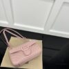 GUCCI New Arrival Cabinet Quality, Top Original Single Item, Real Photo, Model No. 446744 Pink with Pink Hardware, Size W23xH14xD6cm, In Stock