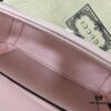 GUCCI New Arrival Cabinet Quality, Top Original Single Item, Real Photo, Model No. 446744 Pink with Pink Hardware, Size W23xH14xD6cm, In Stock