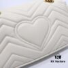 GUCCI New Arrival Cabinet Quality, Top Original Single Item, Real Photo, Model No. 446744 White, Size W23xH14xD6cm, In Stock