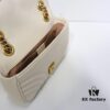 GUCCI New Arrival Cabinet Quality, Top Original Single Item, Real Photo, Model No. 446744 White, Size W23xH14xD6cm, In Stock