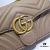GUCCI New Arrival Cabinet Quality, Top Original Single Item, Actual Photos, Model Number 446744 Milk Tea Color, Size W23xH14xD6cm, In Stock