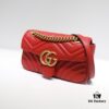 GUCCI New Arrival Cabinet Quality, Top Original Single Item, Real Photo, Model No. 446744 Bright Red, Size W23xH14xD6cm, In Stock