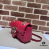 GUCCI New Model Cabinet Quality, Top Original Single Item, Actual Photos, Model Number 446744 New Red, Size W23xH14xD6cm, In Stock