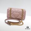 GUCCI New Arrival Cabinet Quality, Top Original Single Item, Actual Photos, Model No. 446744 Nude Pink, Size W23xH14xD6cm, In Stock