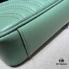 GUCCI High-End Original Stock, Counter Quality, Real Photo! Model No. 446744 Light Green, Size: 23x14x6 cm