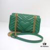 GUCCI New Arrival Cabinet Quality, Top Original Stock, Real Photos, Model No. 446744 Green, Size W23xH14xD6cm In Stock (Quality Upgraded)