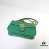 GUCCI New Arrival Cabinet Quality, Top Original Stock, Real Photos, Model No. 446744 Green, Size W23xH14xD6cm In Stock (Quality Upgraded)