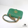 GUCCI New Arrival Cabinet Quality, Top Original Stock, Real Photos, Model No. 446744 Green, Size W23xH14xD6cm In Stock (Quality Upgraded)