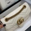 Original Factory Leather 😊 GUCCI Italian Original Leather, Counter Quality, Real Product Photos. Model 446744 White, Size: 22*13*6cm, In Stock