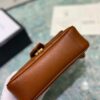 Original Factory Leather 😀 GUCCI Italian Original Leather, Counter Quality, Actual Photos. Model 446744 Caramel Color, Size: 22*13*6cm, In Stock