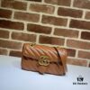 GUCCI New Arrival High-Quality Authentic Stock, Top-Tier Original Order Item, Real Product Photos! 446744 Brown, Size: 23cm W x 14cm H x 6cm D, In Stock Ready to Ship