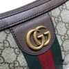 GUCCI New Arrival High-Quality Original Single Item, Real Photo, Model No.: 598125 Coffee PVC, Size: 30 x 22 x 5.5 cm, In Stock