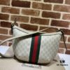 GUCCI New Arrival High-Quality Authentic Stock, Item No. 598125 Beige Rubber Oats Design, Size: 30 x 22 x 5.5 cm