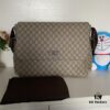 GUCCI Large Mommy Diaper Bag Model 211131 Brown
