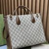 Original Leather Gucci Tote Classic 31