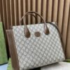 Original Leather Gucci Tote Classic 31
