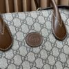 Original Leather Gucci Tote Classic 31
