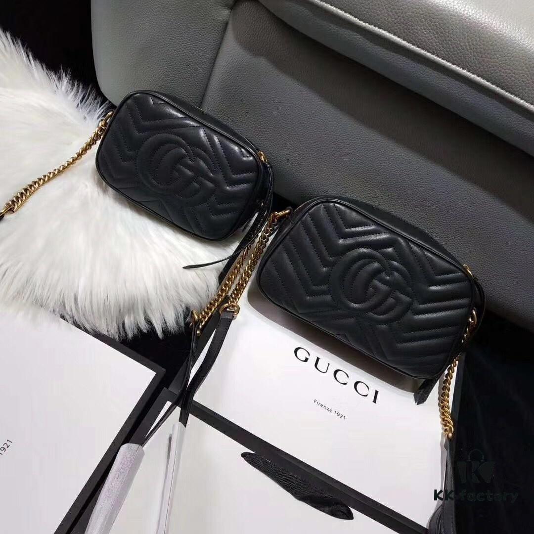 Gucci Leather Tote Bag! Popular Style with High Street Fashion Appearance Rate