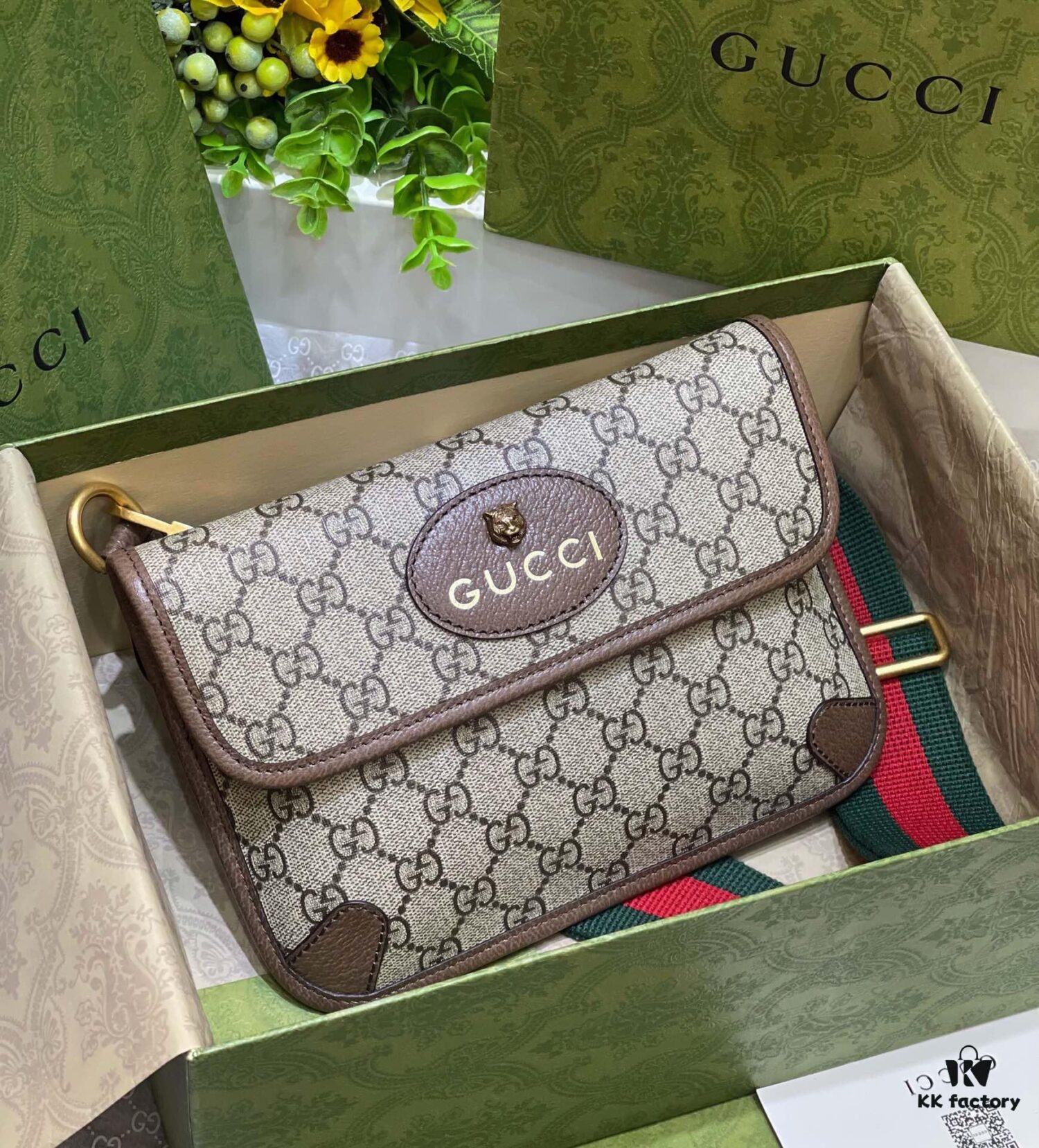 Gucci Tiger Head Bag