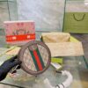 Gucci Leather GG Round Bag - Duty-Free Full Set Gift Packaging