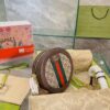 Gucci Leather GG Round Bag - Duty-Free Full Set Gift Packaging