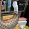 GUCCI New Arrival! New Style Gucci Crescent Bag, Wu Wood Color